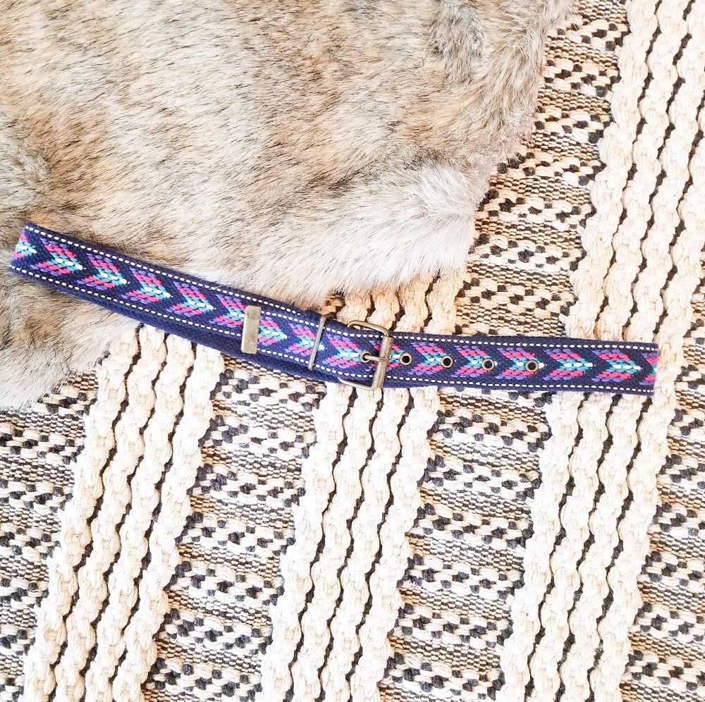 Woven Navajo Women's Belt